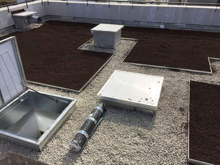 Étanchéité performante pour toits terrasses et toits plats.